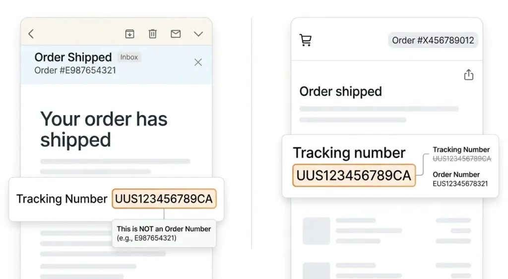6 Finding a UniUni tracking number on an order